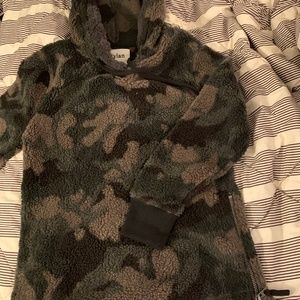 Dylan Camo Side Zip Pullover